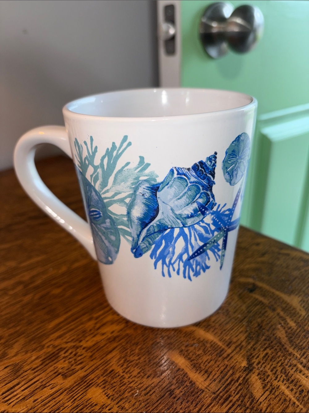Seashells Ocean Themed Coffee Mug - Picture 5 of 7